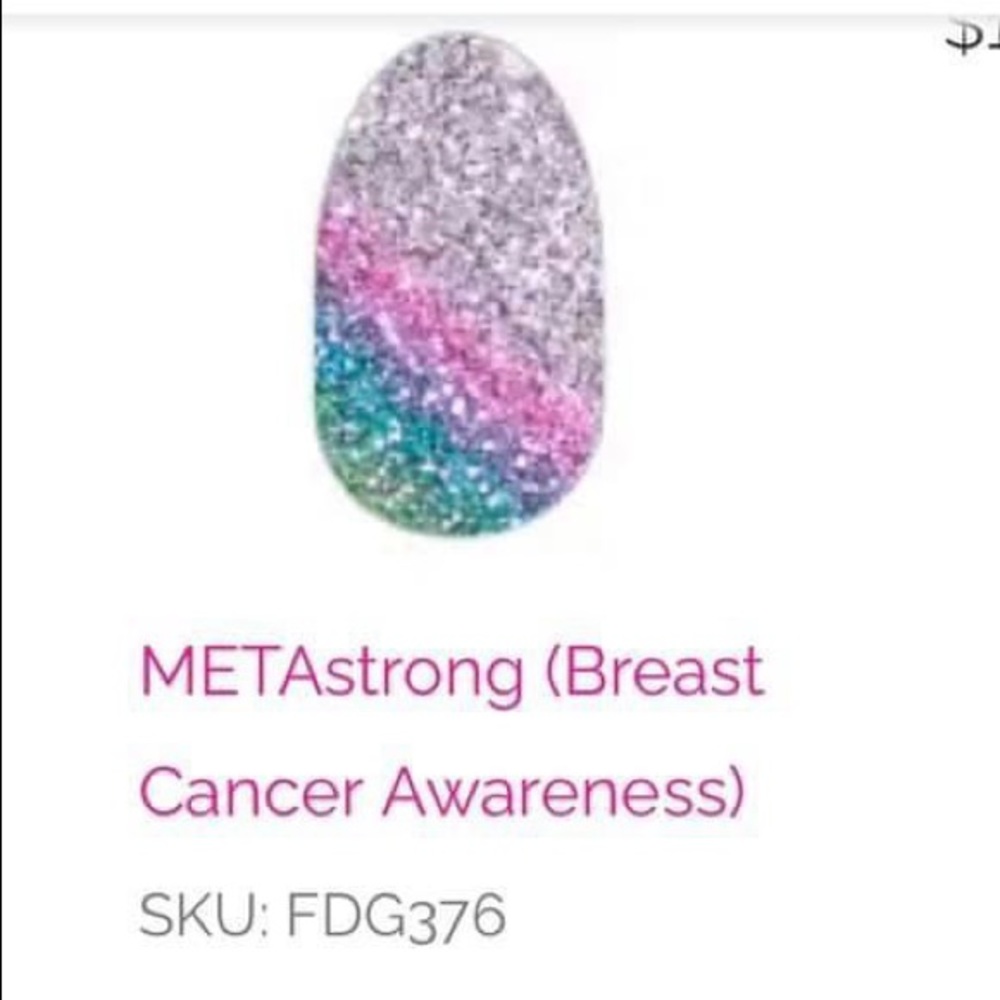 Colorstreet METAstrong nail polish strips.